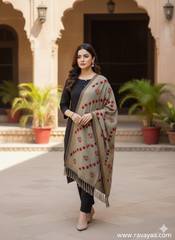 Women’s Velvet embroidery Shawl