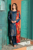 Dusky Delight By Feathers Unstitched 3 Piece Summer Collection'2025-RAVAYAA1009