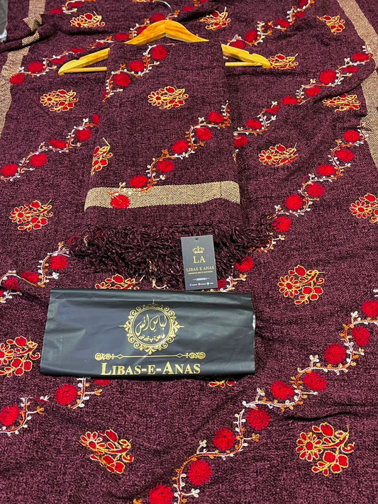 Women’s Velvet embroidery Shawl