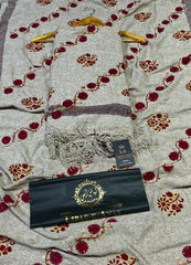 Women’s Velvet embroidery Shawl